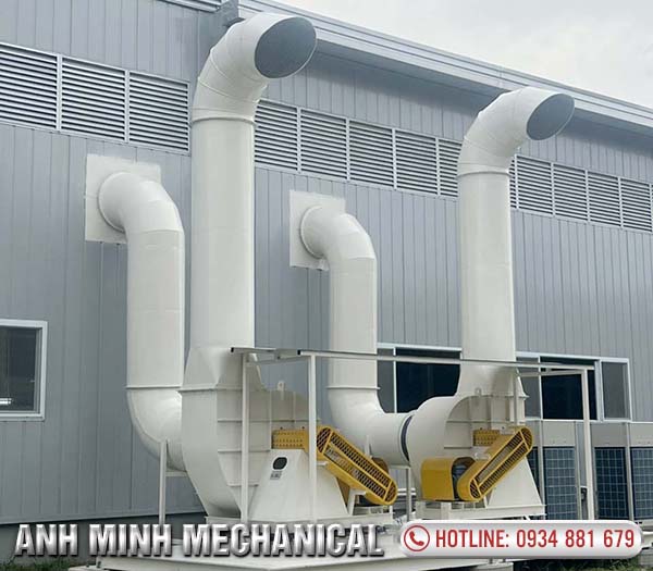 Hệ thống hút bụi cacbon công ty Lốp Kumho Việt Nam